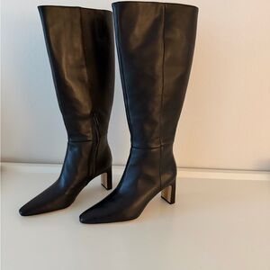 Sam Edelman Black Heeled Boots